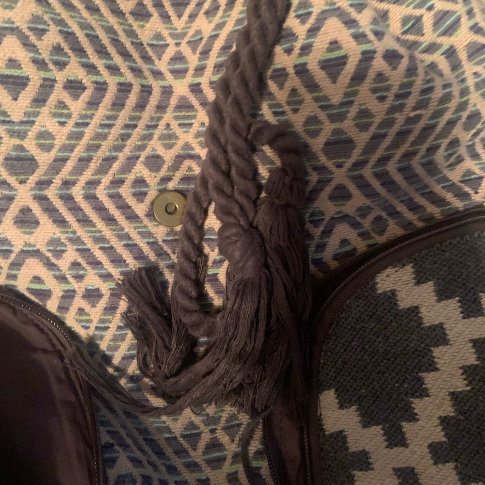 Geometric Patterned Backpack - image 4